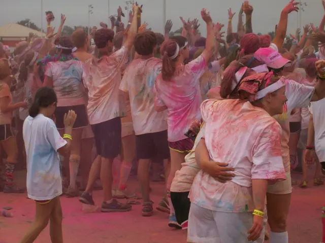 Commemorating the vibrant festival of Holi in the holy city of Rishikesh