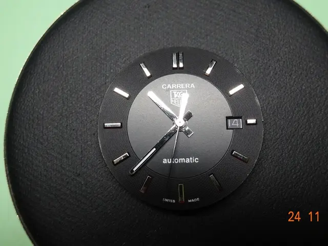 Close-up photos capturing minute details and repairs of antique clocks