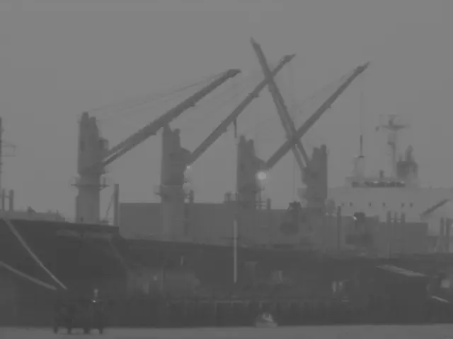 Thousands gather to see the departure of a new Disney cruise ship carrying 4,000 passengers from...