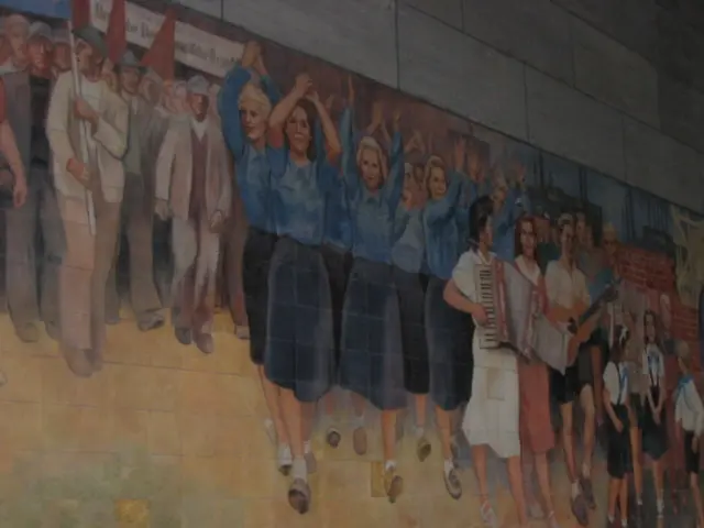 Kids in Osnabrück display cultural variety through a music video performance