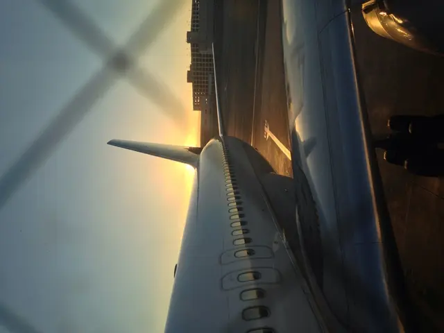 Aircraft's wing collides with airport window during takeoff process at Richmond International...